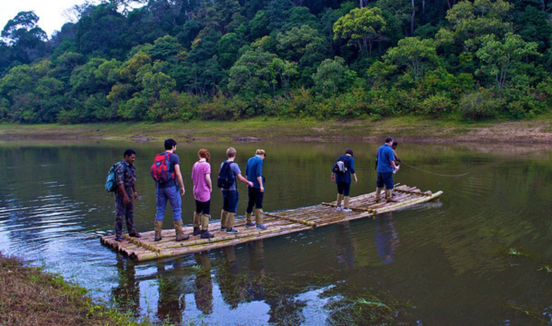 Bamboo Rafting